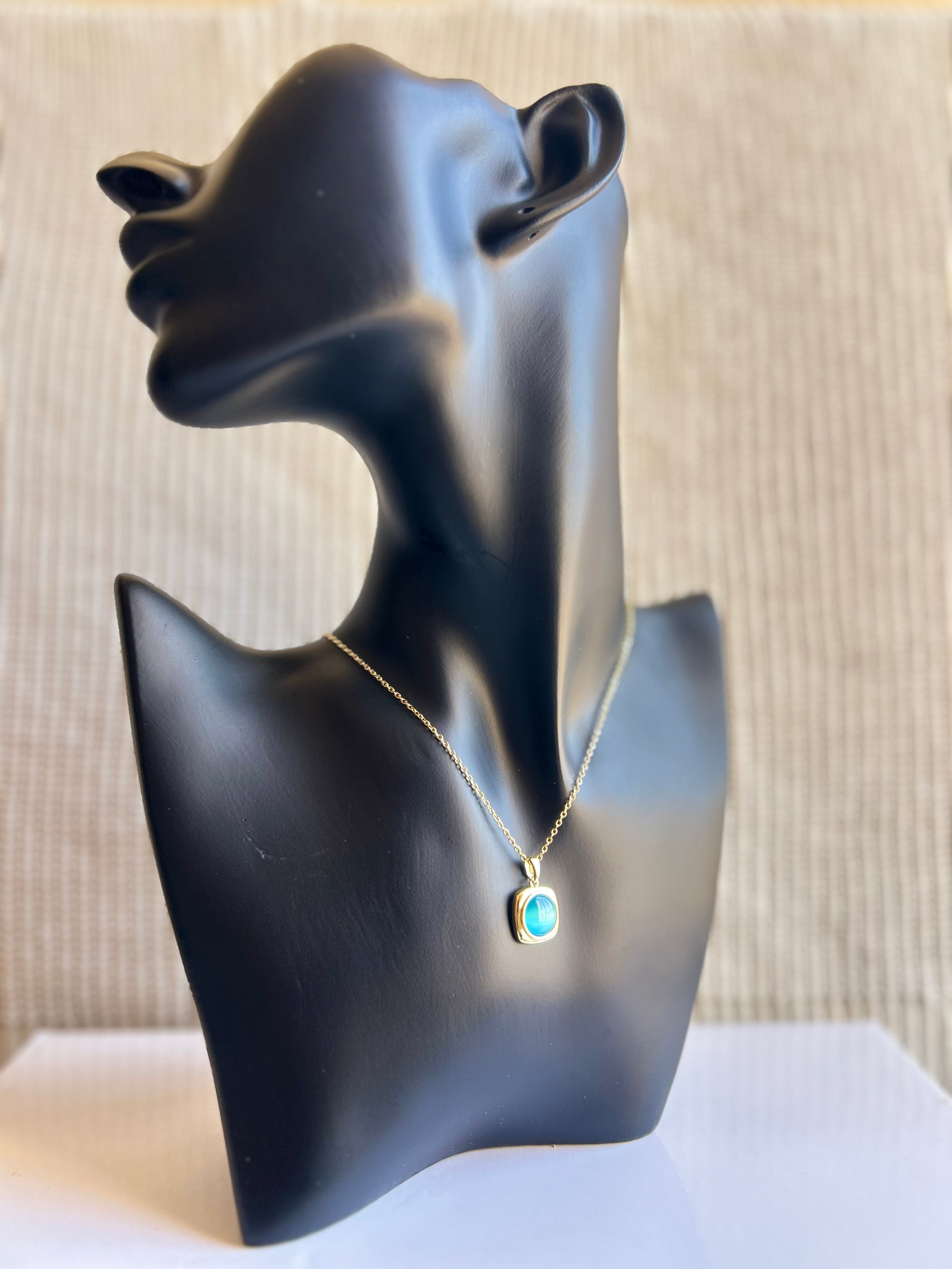 Collier Lueur Turquoise